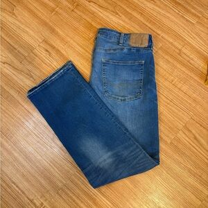 American Eagle Airflex 360 Slim Fit Men’s 38x34 Blue Wash Comfort Work Cowboy